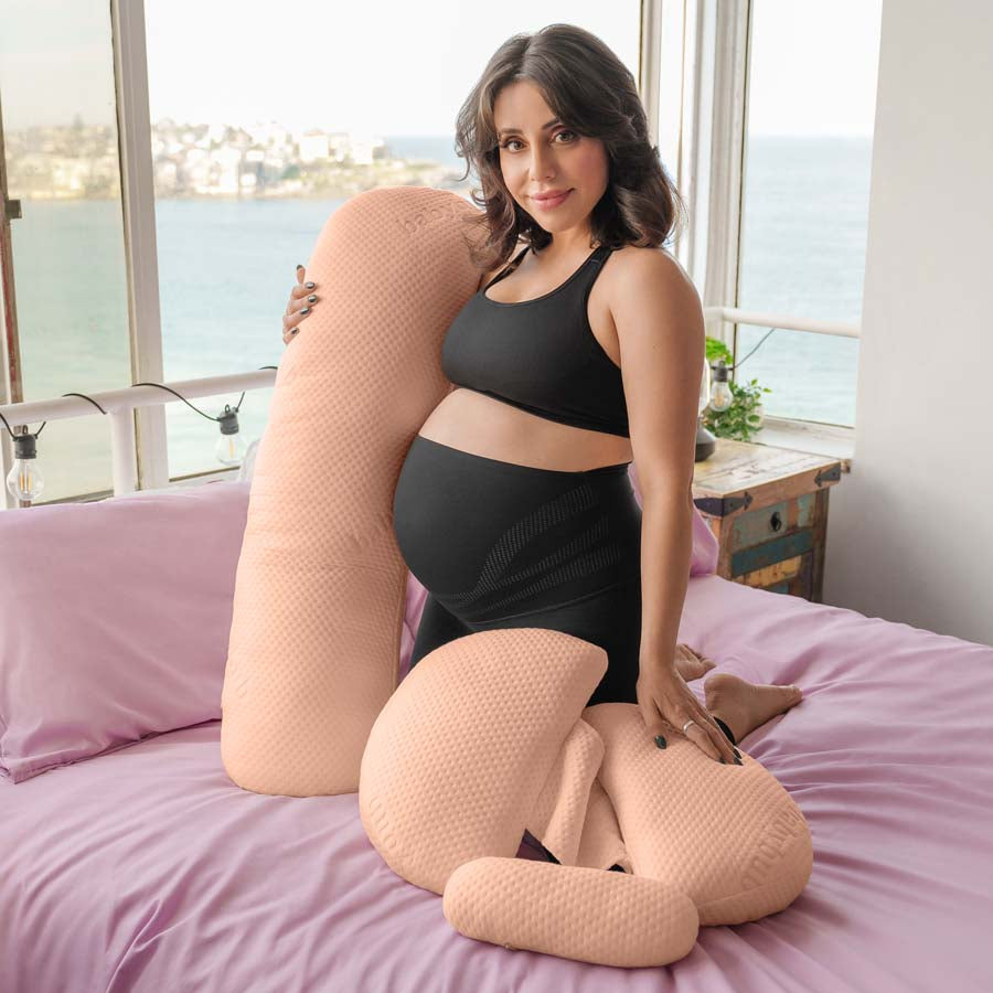 #color_peach #bubs_maternity_pillow