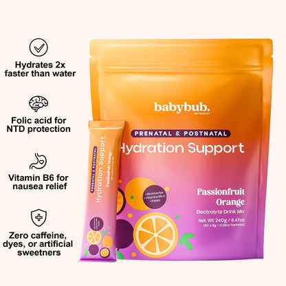 Bub's Pregnancy & Breastfeeding Hydration Support