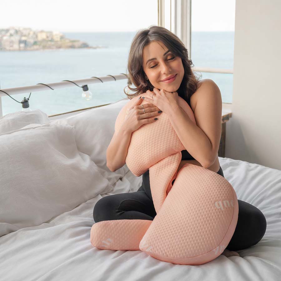 #color_peach #bubs_maternity_pillow